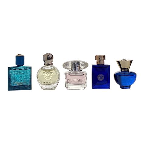 mini versace perfume set|versace miniature perfume set.